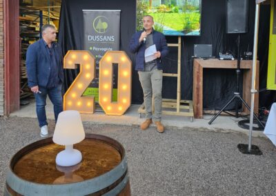 20ème Anniversaire Dussans Espaces Verts